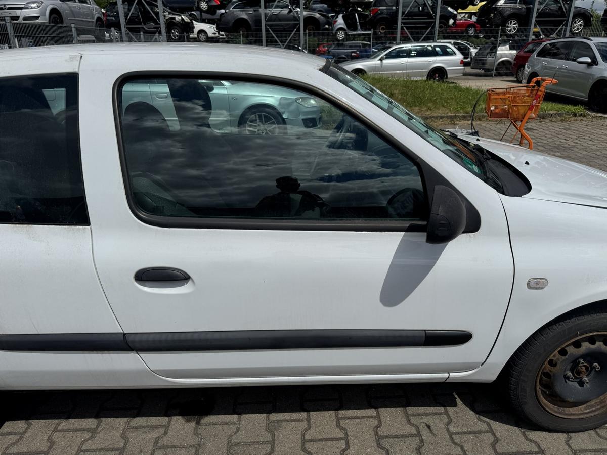 Renault Clio 2 original T&uuml;r vorn rechts OV369 Wei&szlig; 3-T&uuml;rer Bj.2009